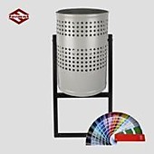 Урна Уралочка перфорированная вкапываемая